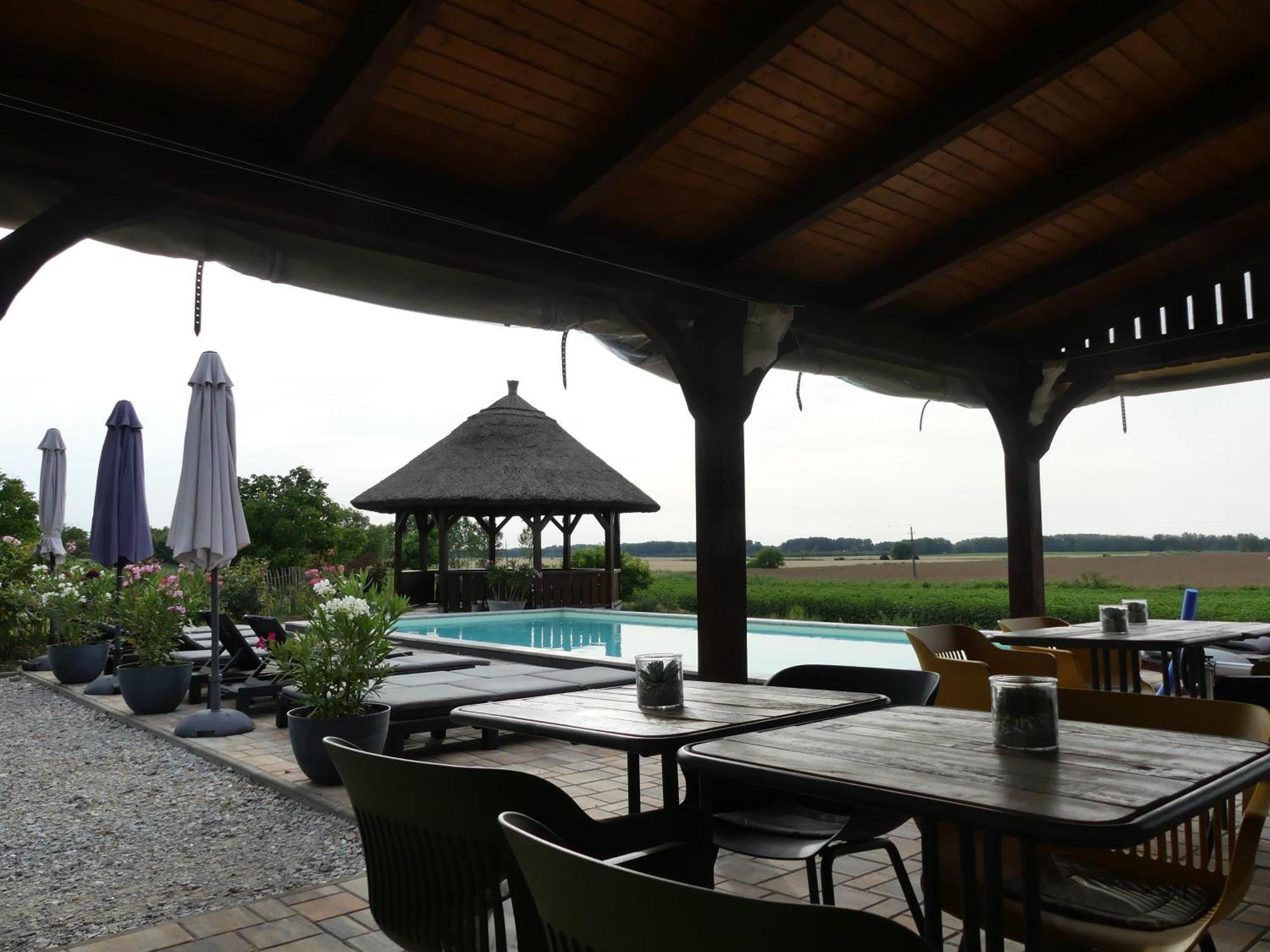 Tisza White House Bed and Breakfast Tiszaszolos Buitenkant foto